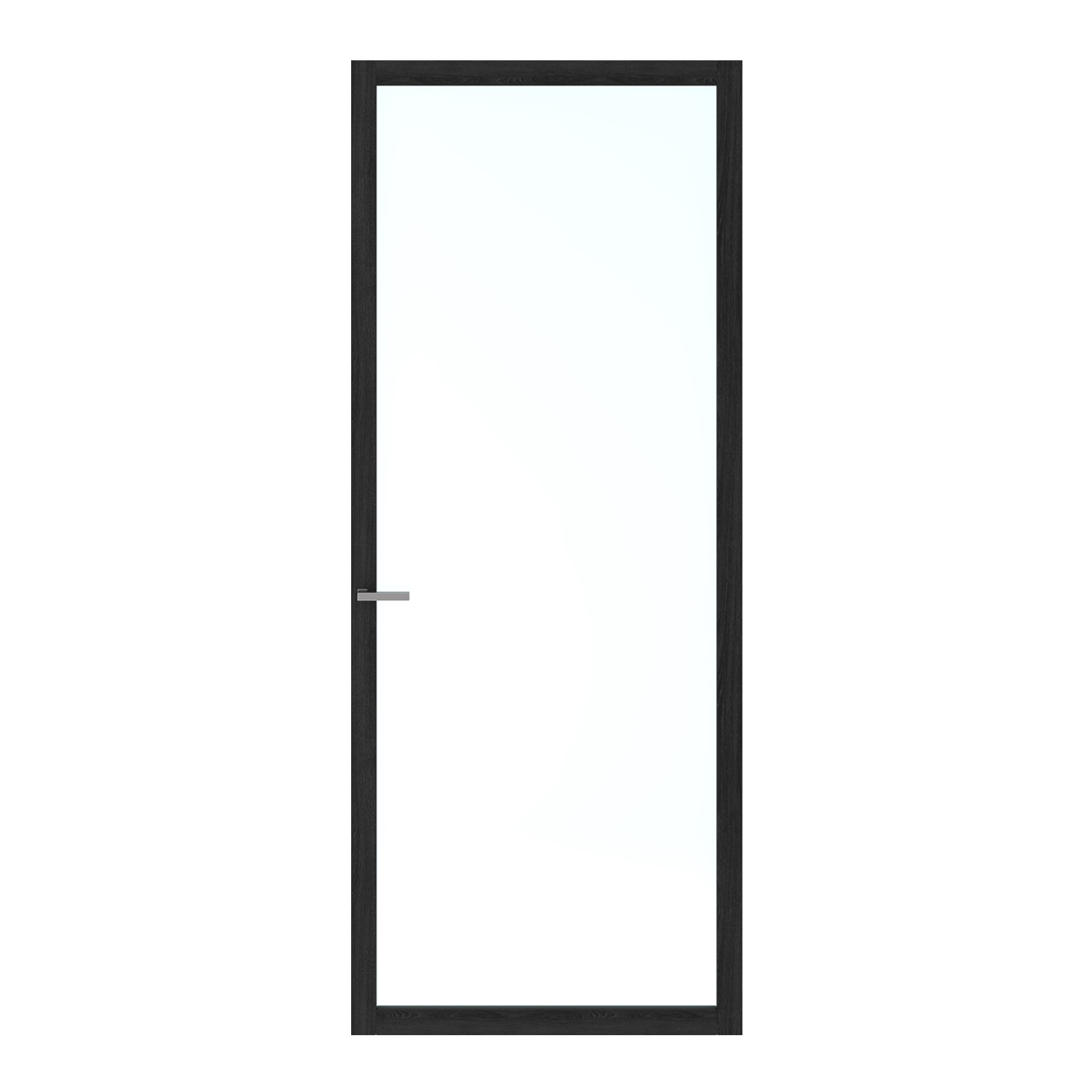 Binnendeur Skantrae SSL 14700 Blank Glas Charcoal Oak